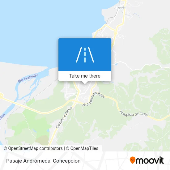 Mapa de Pasaje Andrómeda