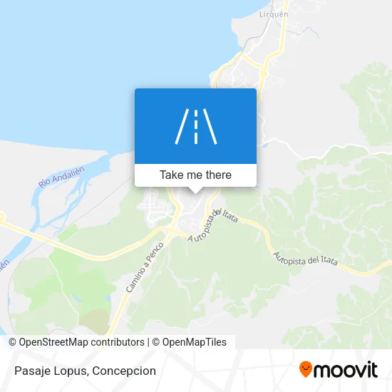 Pasaje Lopus map