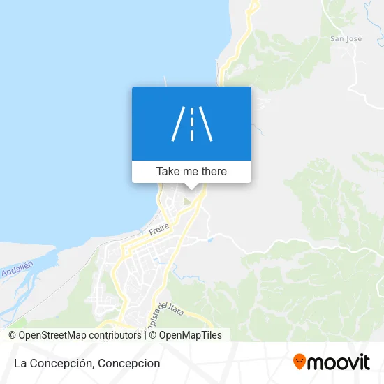 Mapa de La Concepción