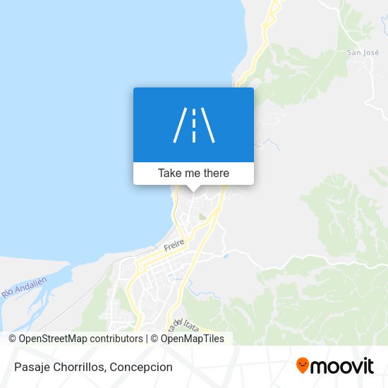 Mapa de Pasaje Chorrillos