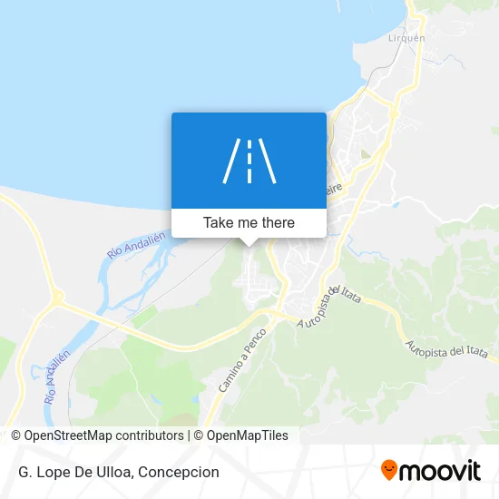Mapa de G. Lope De Ulloa