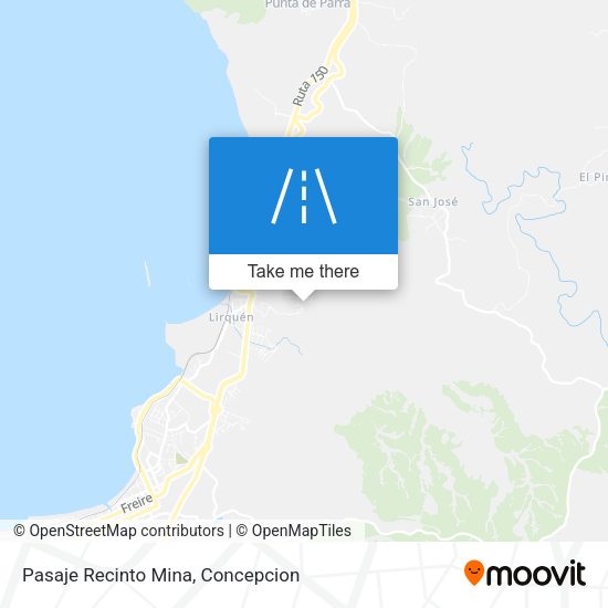 Mapa de Pasaje Recinto Mina