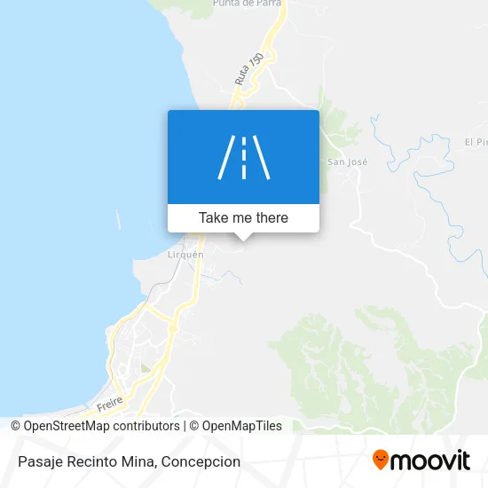 Pasaje Recinto Mina map