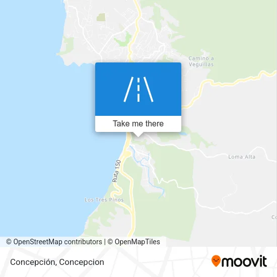 Mapa de Concepción