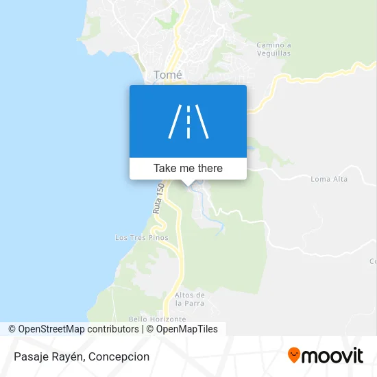 Mapa de Pasaje Rayén