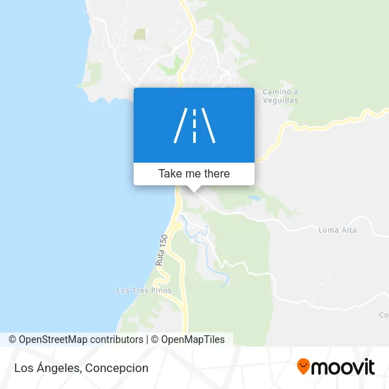 Los Ángeles map