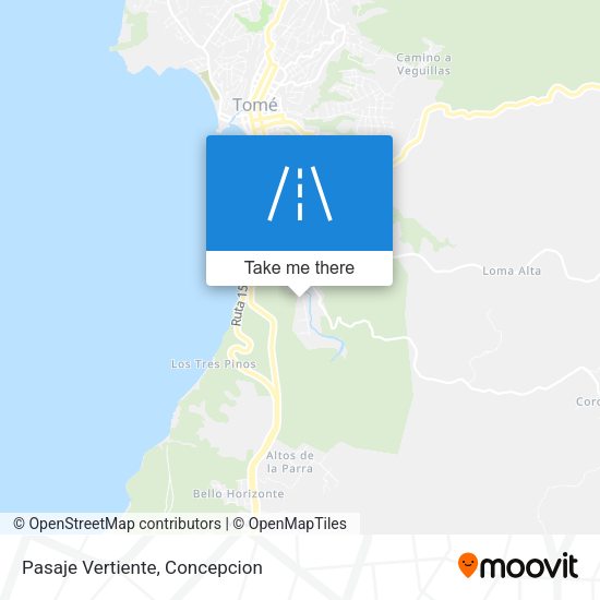 Mapa de Pasaje Vertiente