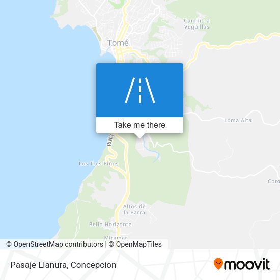 Mapa de Pasaje Llanura