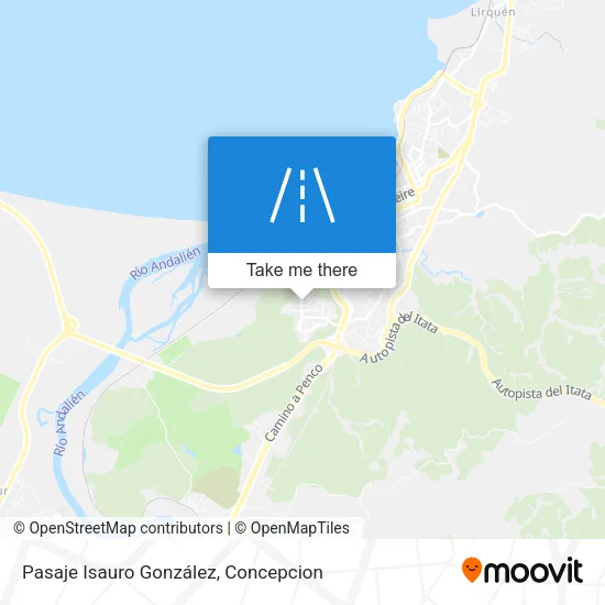 Mapa de Pasaje Isauro González