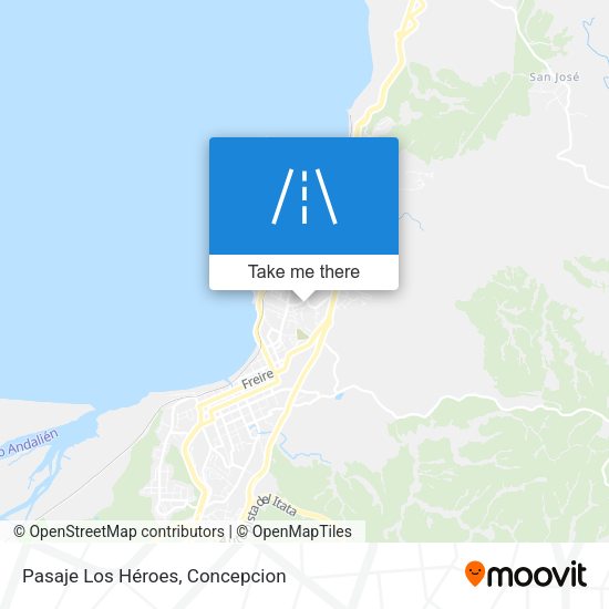 Pasaje Los Héroes map