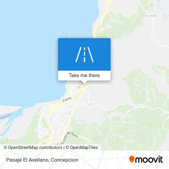 Pasaje El Avellano map