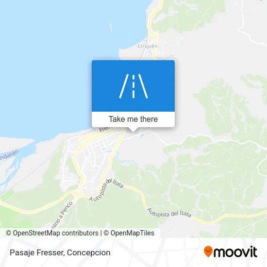 Pasaje Fresser map