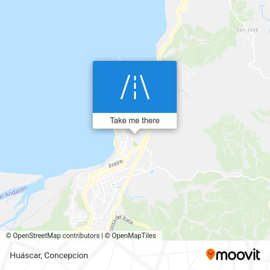 Huáscar map