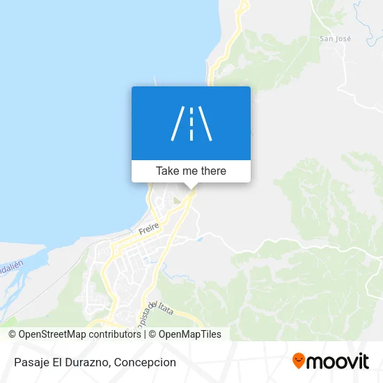 Pasaje El Durazno map