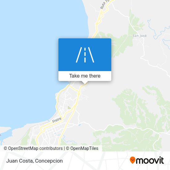 Mapa de Juan Costa