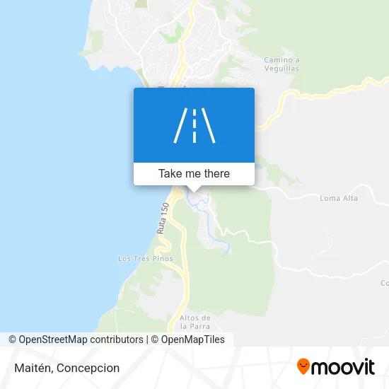 Maitén map
