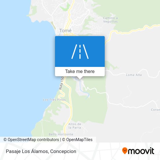 Pasaje Los Álamos map