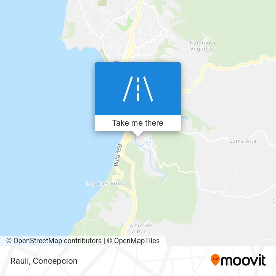 Raulí map