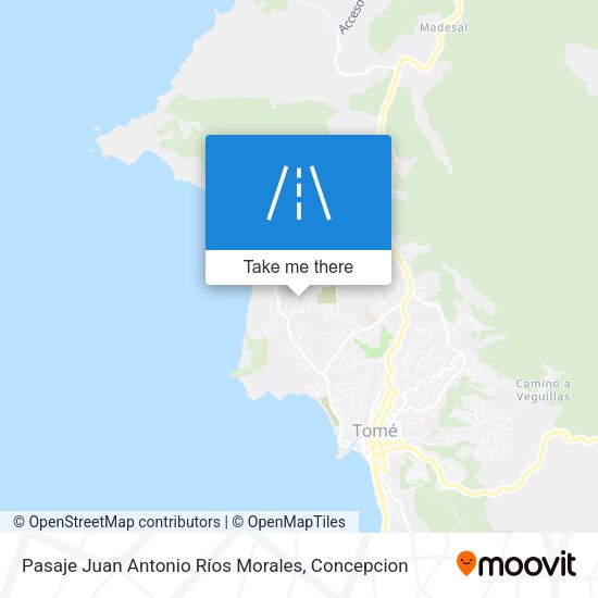 Pasaje Juan Antonio Ríos Morales map