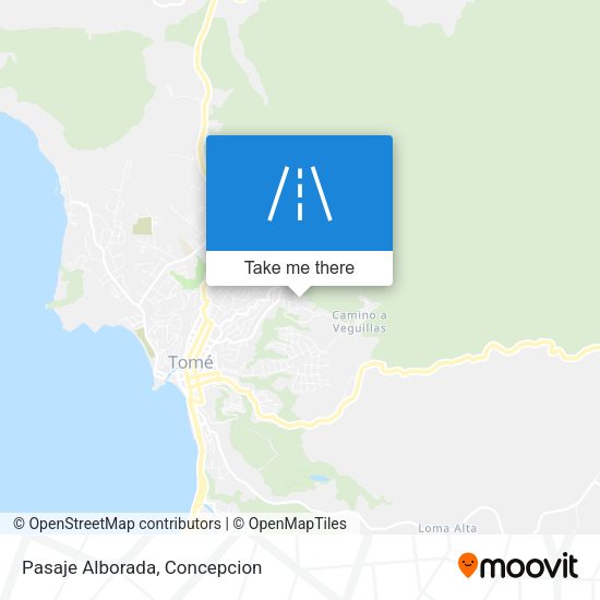 Mapa de Pasaje Alborada