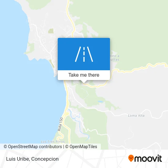 Mapa de Luis Uribe