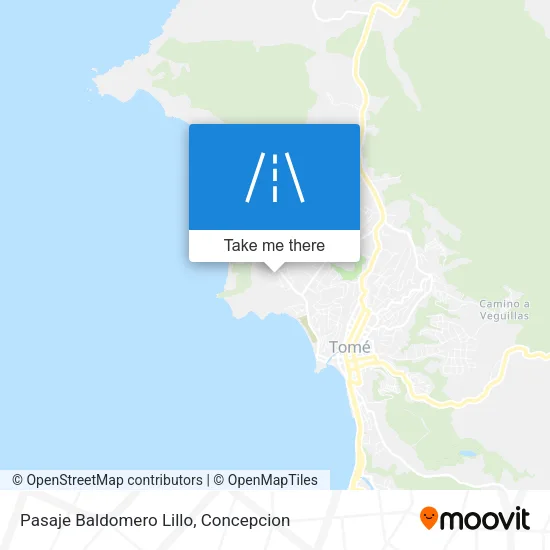 Mapa de Pasaje Baldomero Lillo