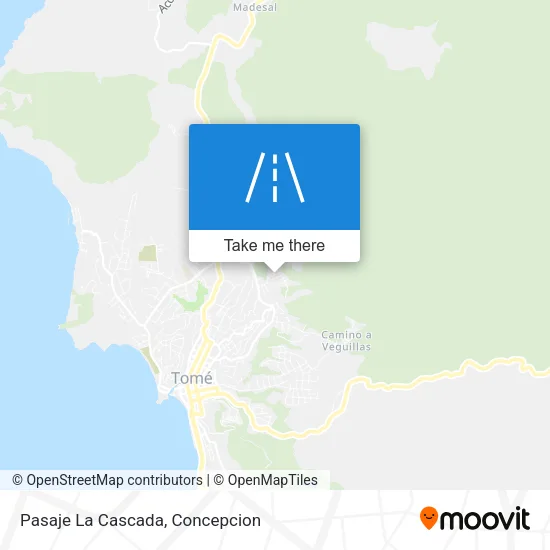 Pasaje La Cascada map