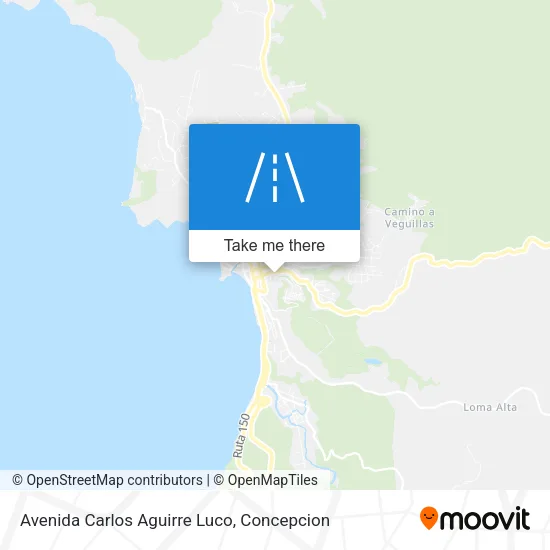 Mapa de Avenida Carlos Aguirre Luco