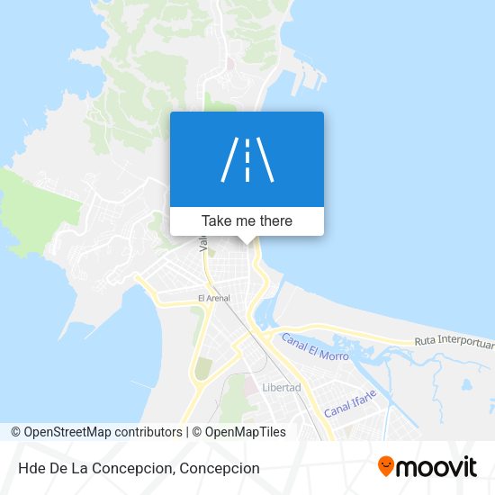 Mapa de Hde De La Concepcion