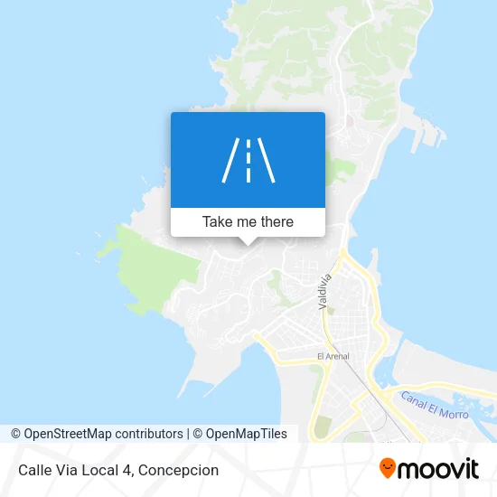 Calle Via Local 4 map