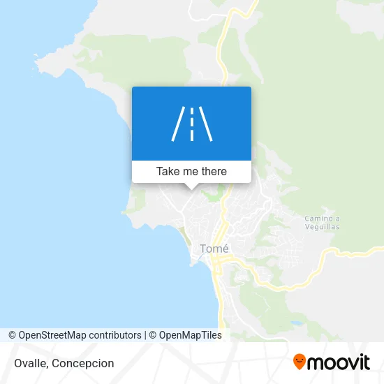 Mapa de Ovalle