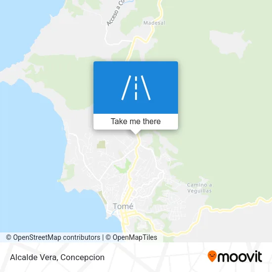 Mapa de Alcalde Vera