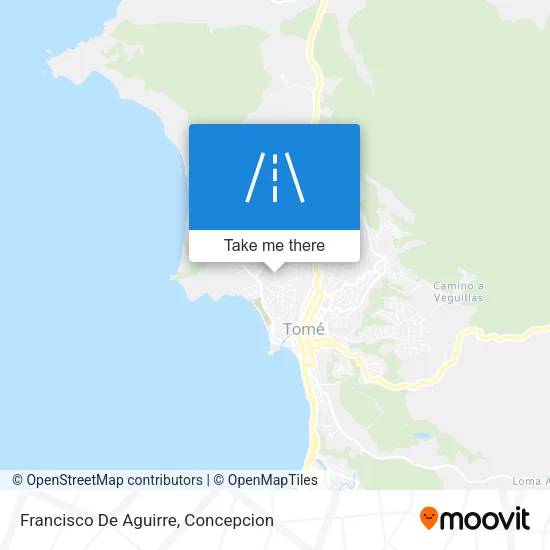 Mapa de Francisco De Aguirre