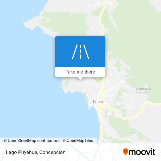 Mapa de Lago Puyehue