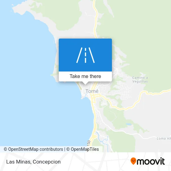 Las Minas map