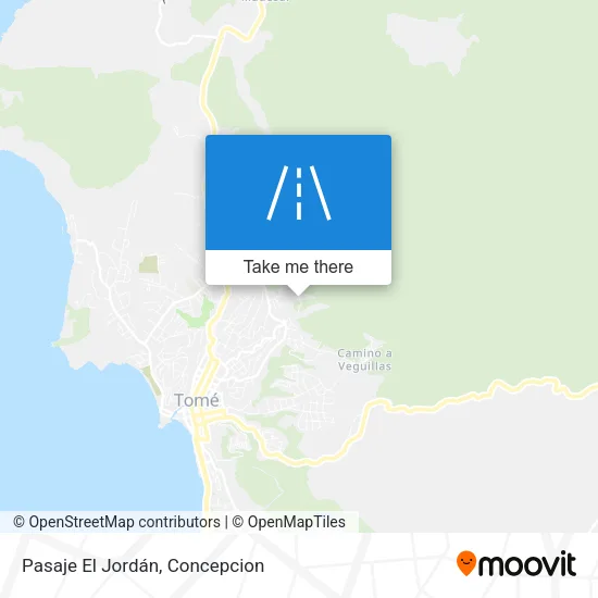 Mapa de Pasaje El Jordán