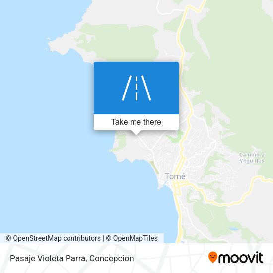 Pasaje Violeta Parra map