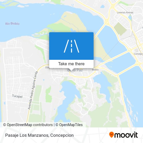 Mapa de Pasaje Los Manzanos