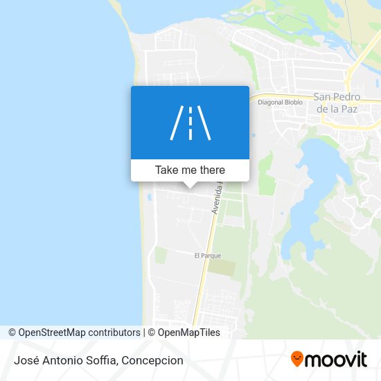 José Antonio Soffia map