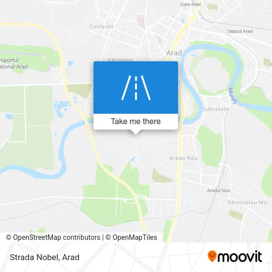 Strada Nobel map
