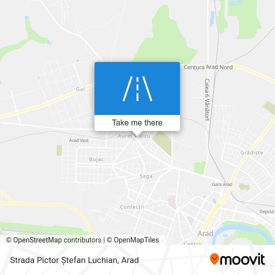 Strada Pictor Ștefan Luchian map