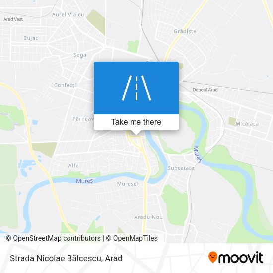 Strada Nicolae Bălcescu map