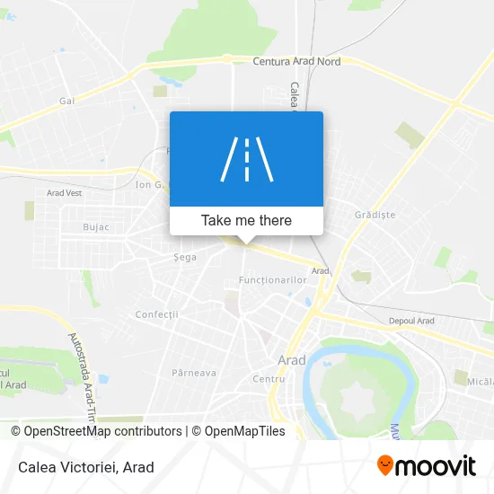 Calea Victoriei map