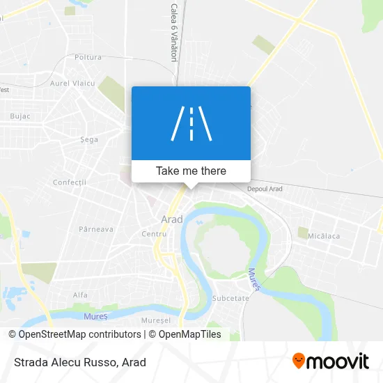 Strada Alecu Russo map