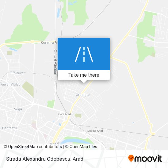 Strada Alexandru Odobescu map