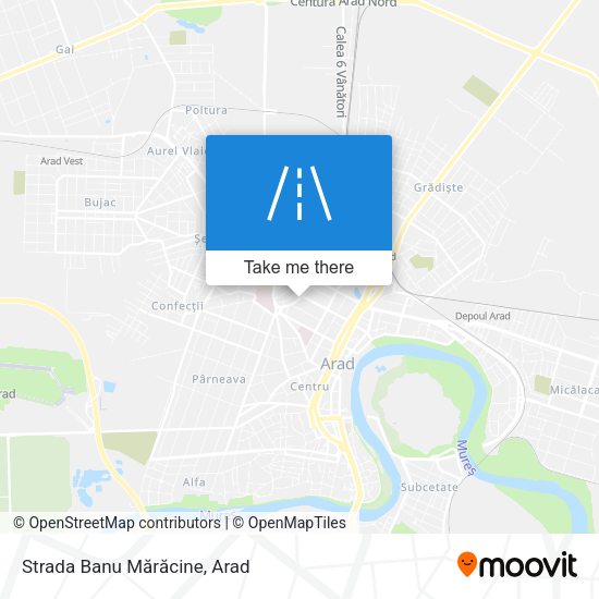 Strada Banu Mărăcine map