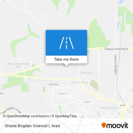 Strada Bogdan Voievod I map