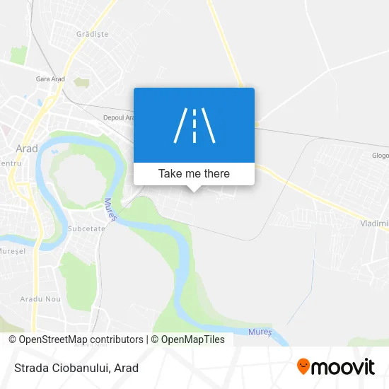 Strada Ciobanului map