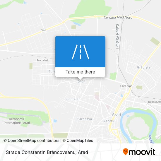 Strada Constantin Brâncoveanu map