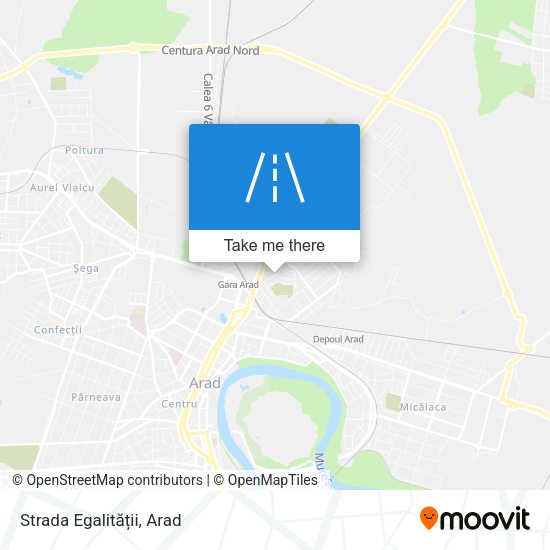 Strada Egalității map